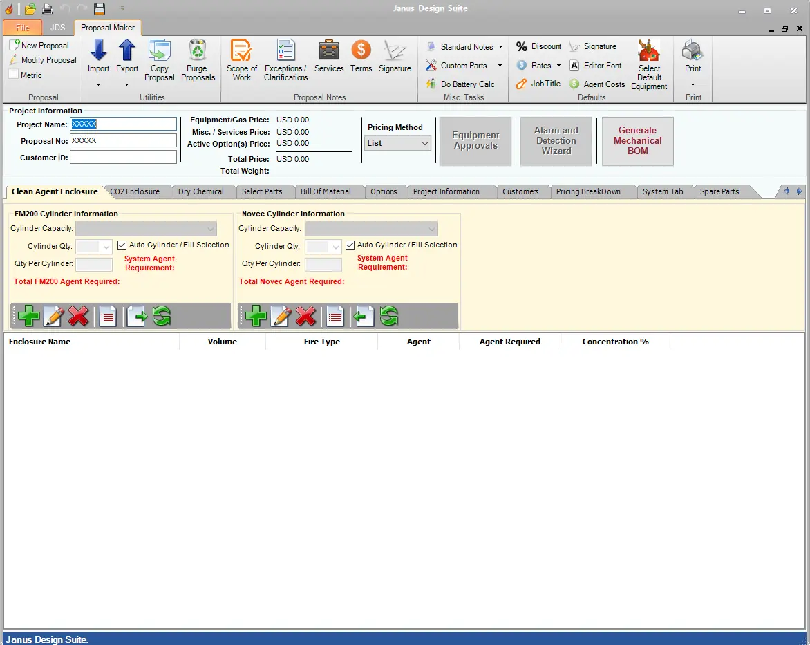 Janus Design Suite Proposal Maker